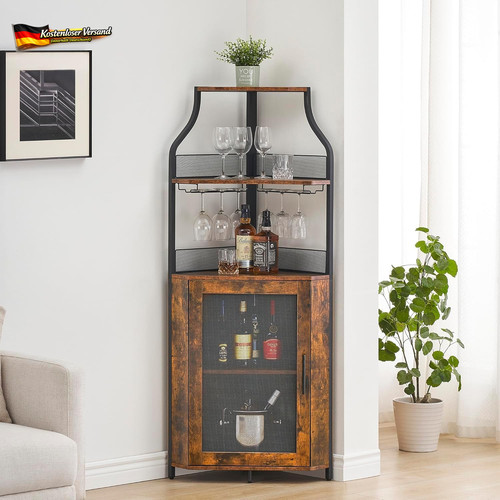 Eckweinschrank weinregal mit - weinregal,