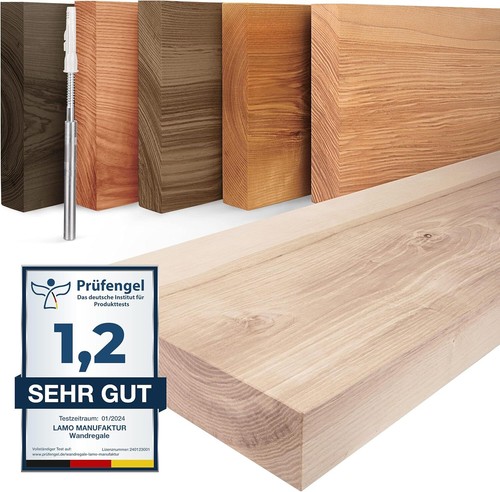 Lamo wandregal massivholz - lamo®,