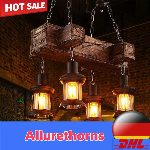 Retro lampe rustikale - retro,