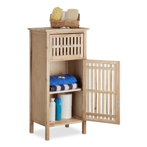 Badschrank walnuss nischen - badschrank,