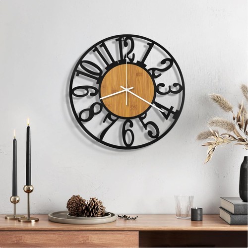 Wanduhr batterie leise - batterie, metall
